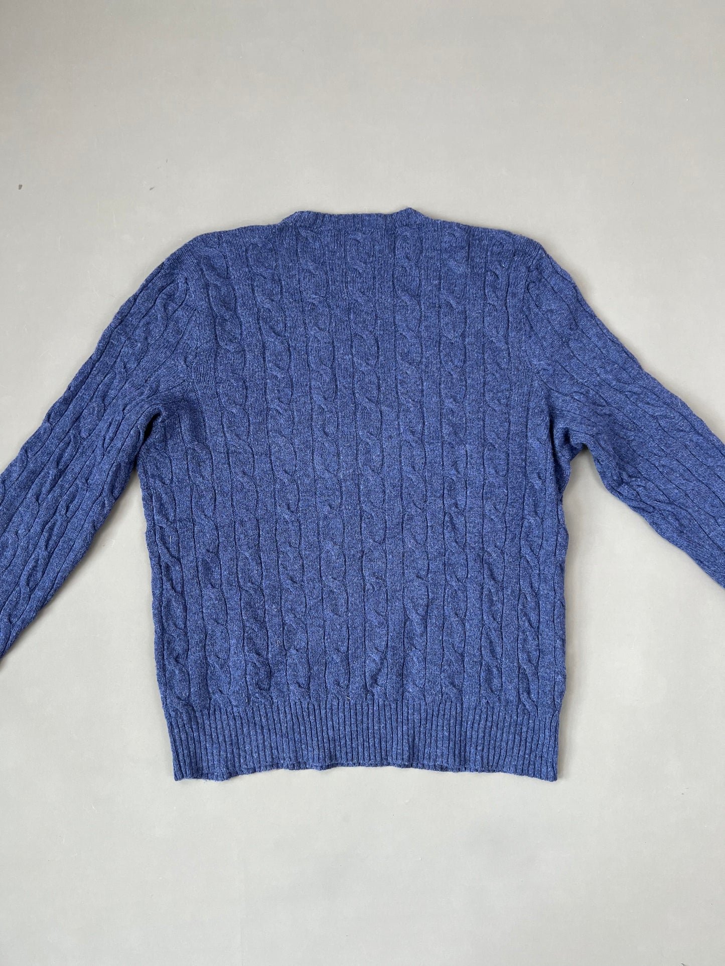 Ralph Lauren Zopfmuster Sweater (L)
