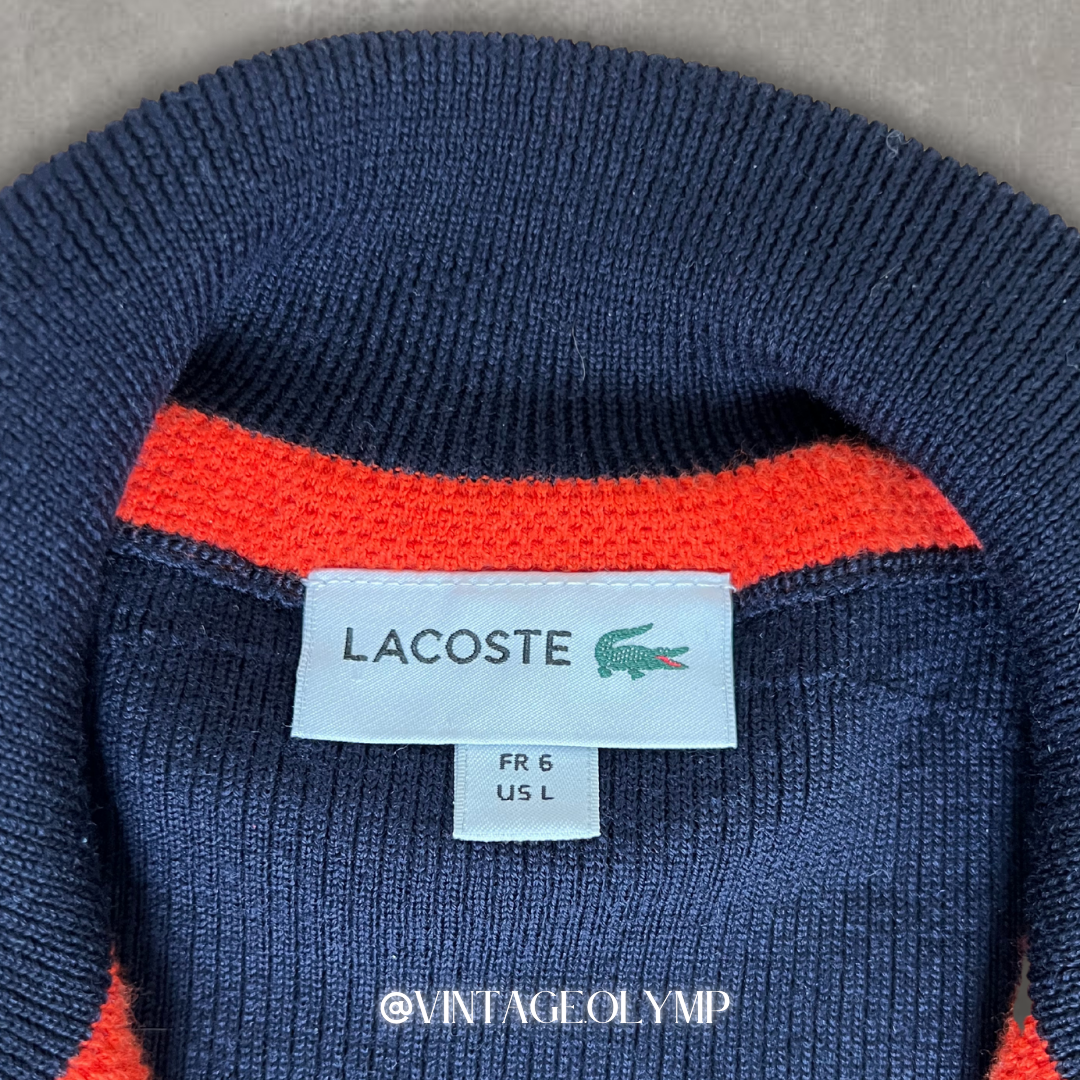 Lacoste Half Zip navyblau L