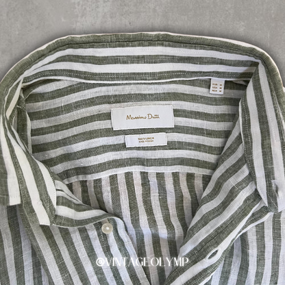 Massimo Duti Leinenhemd M