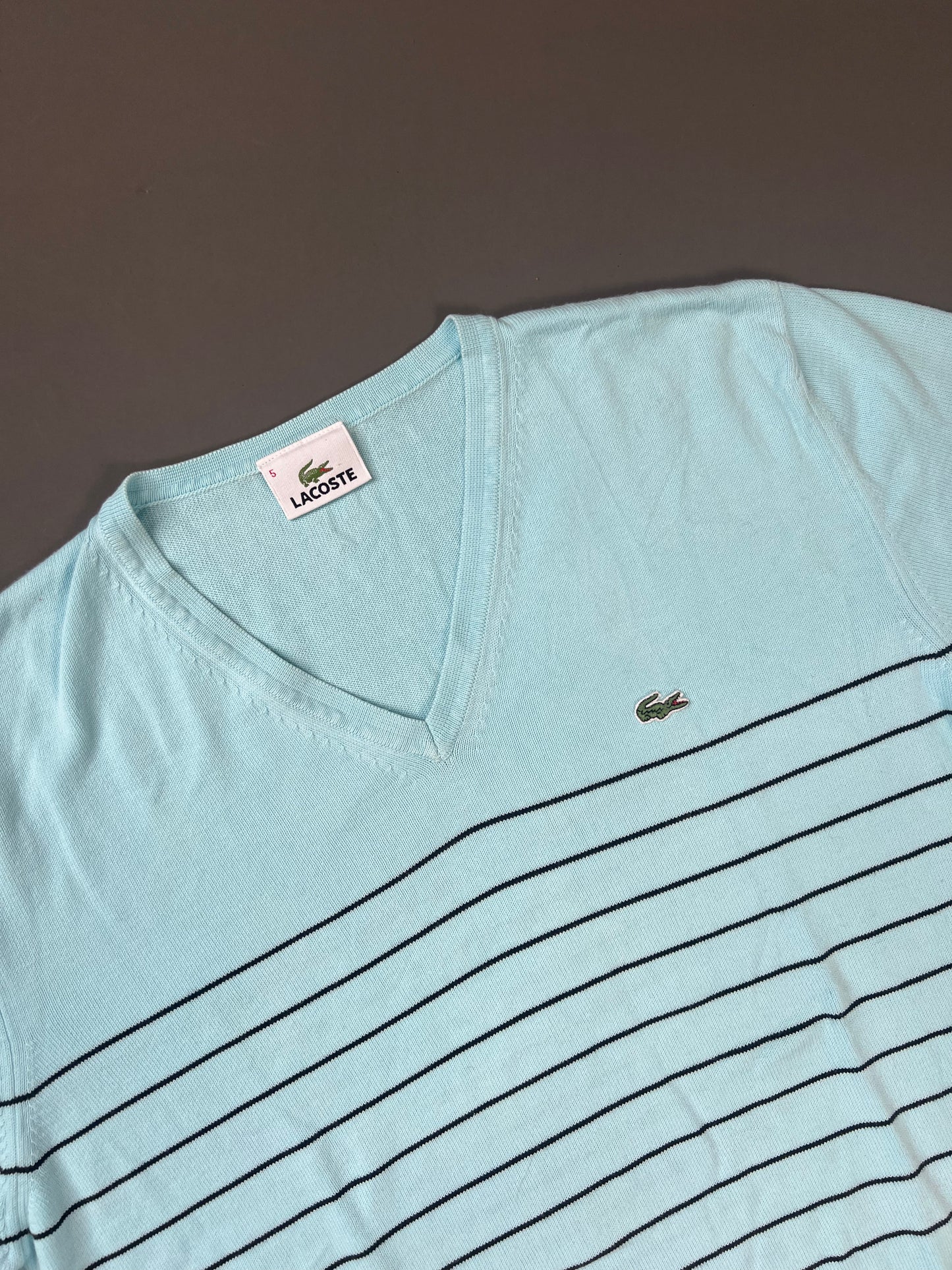 Lacoste V-Neck Sweater (M)