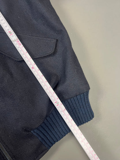 Elegante Bomberjacke aus Wolle (L)