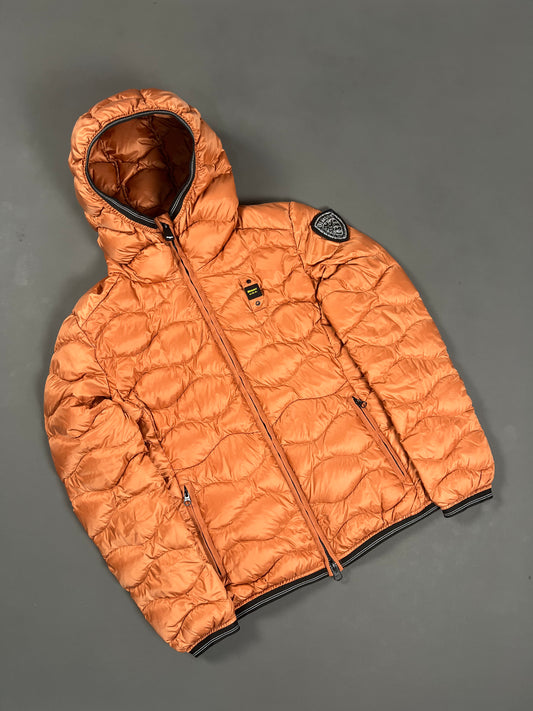 Blauer Pufferjacke (S-M)