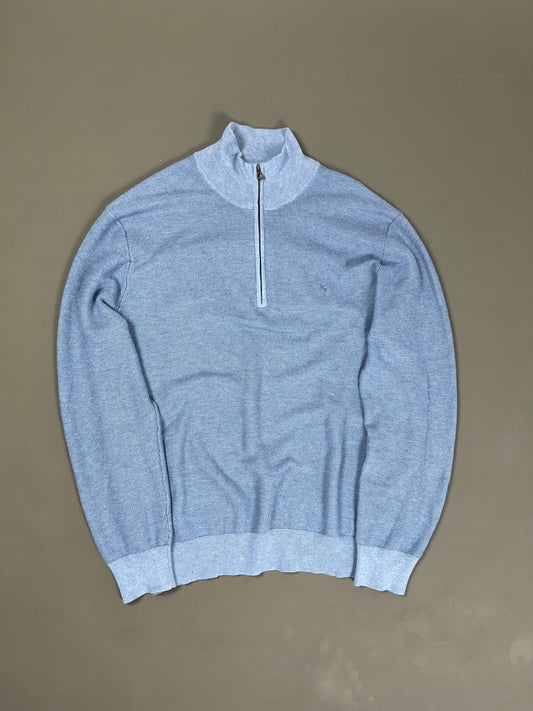 Ralph Lauren Half Zip babyblau (L)