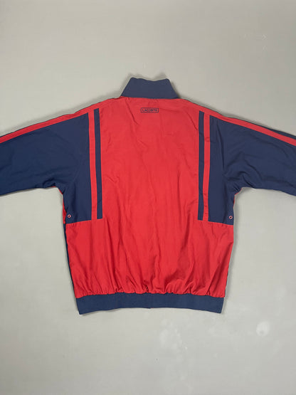 Lacoste Trackjacket navyblau/ rot (L)