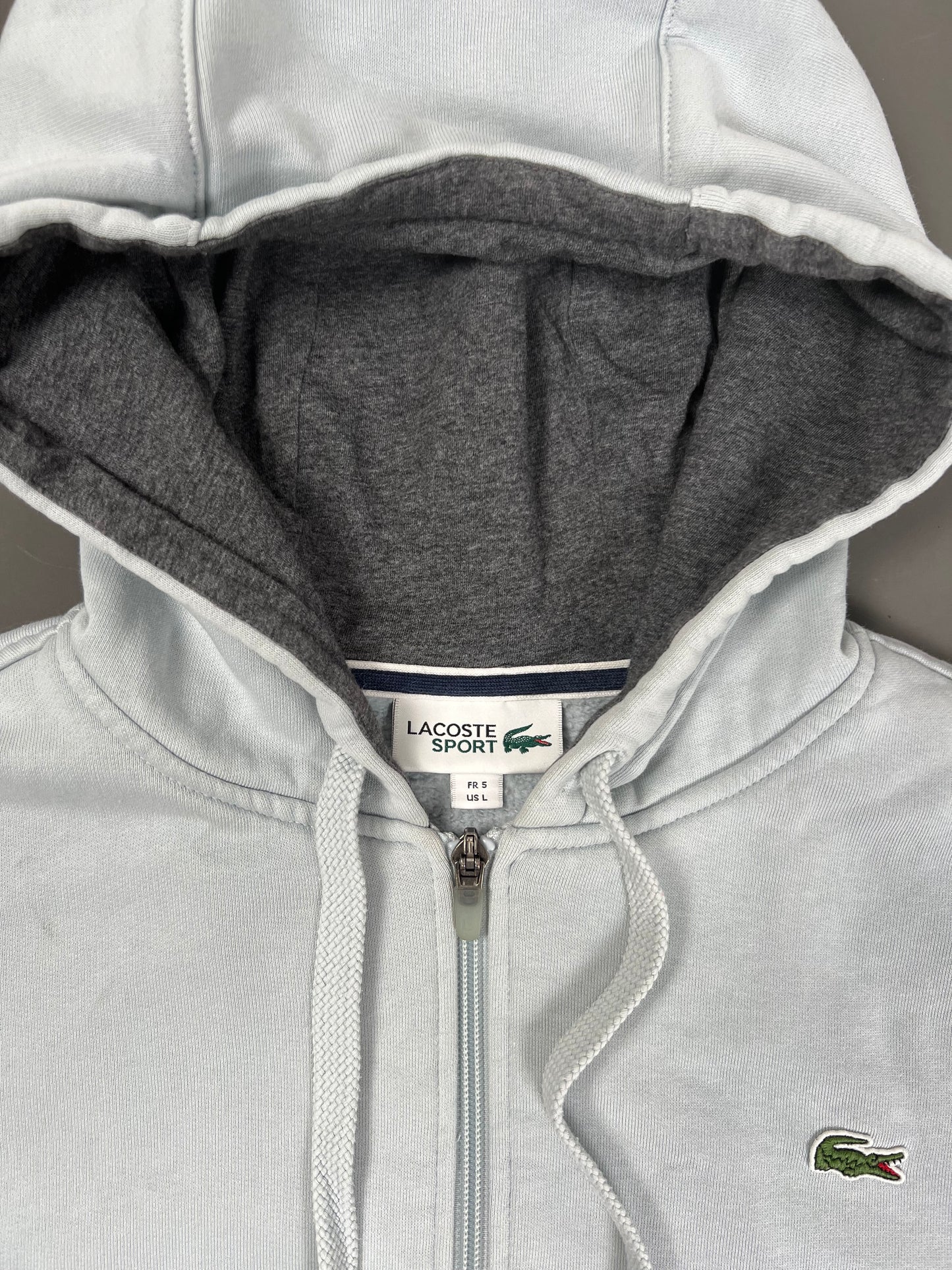 Lacoste Zip Hoodie (L)